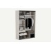 Deko Sliding Wardrobe with Mirror 160 cm